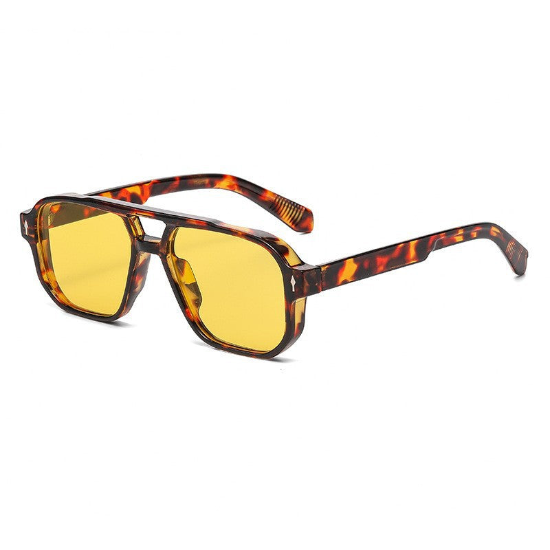 Geometrische Rahmen Sonnenbrille Brehn