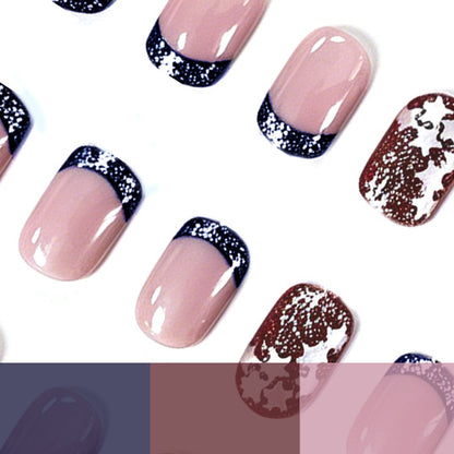 Patriotisches Glitzer-Nagelkunst-Set Brehn
