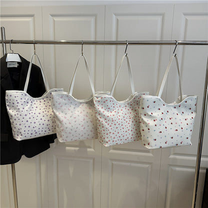 Blumenmuster Einkaufs-Totetasche Brehn