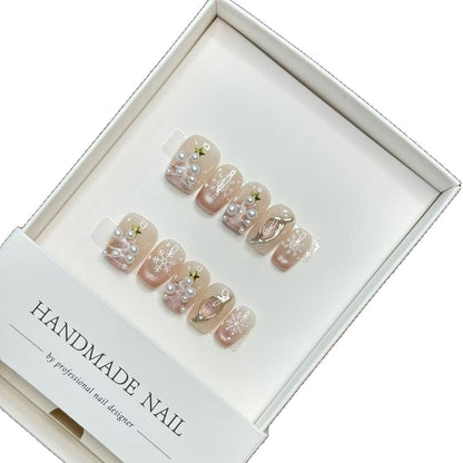 Kreatives saisonales Press-On Nagelkunst-Set