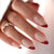 Künstlerisches Gradient Press-On Nagelset Brehn