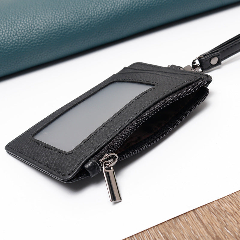 Leder ID- und Kartenhalter Brehn