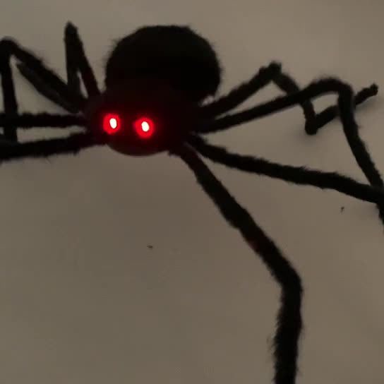 Gruselige Halloween Spinnen Deko Set