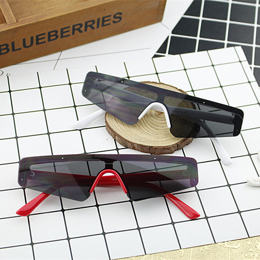 Damen Sportliche Oversized-Sonnenbrille Brehn