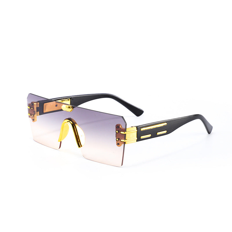 Damen futuristische Fashion-Sonnenbrille Brehn