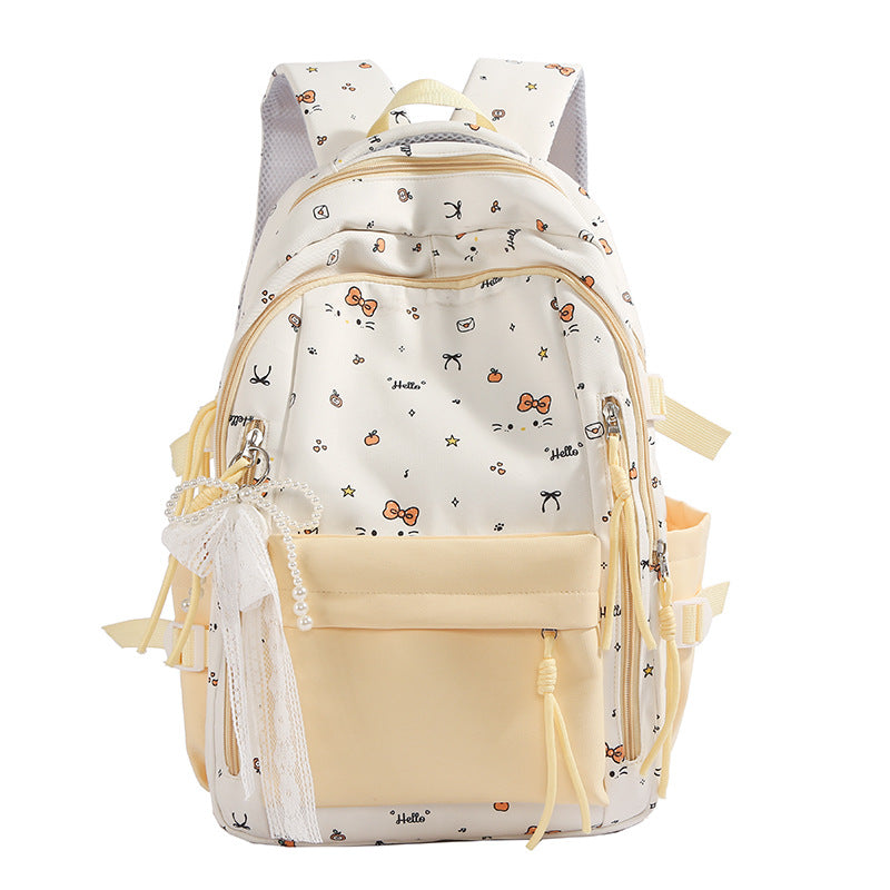 Freizeitrucksack mit Charmantem Design und Praktischen Fächern Brehn