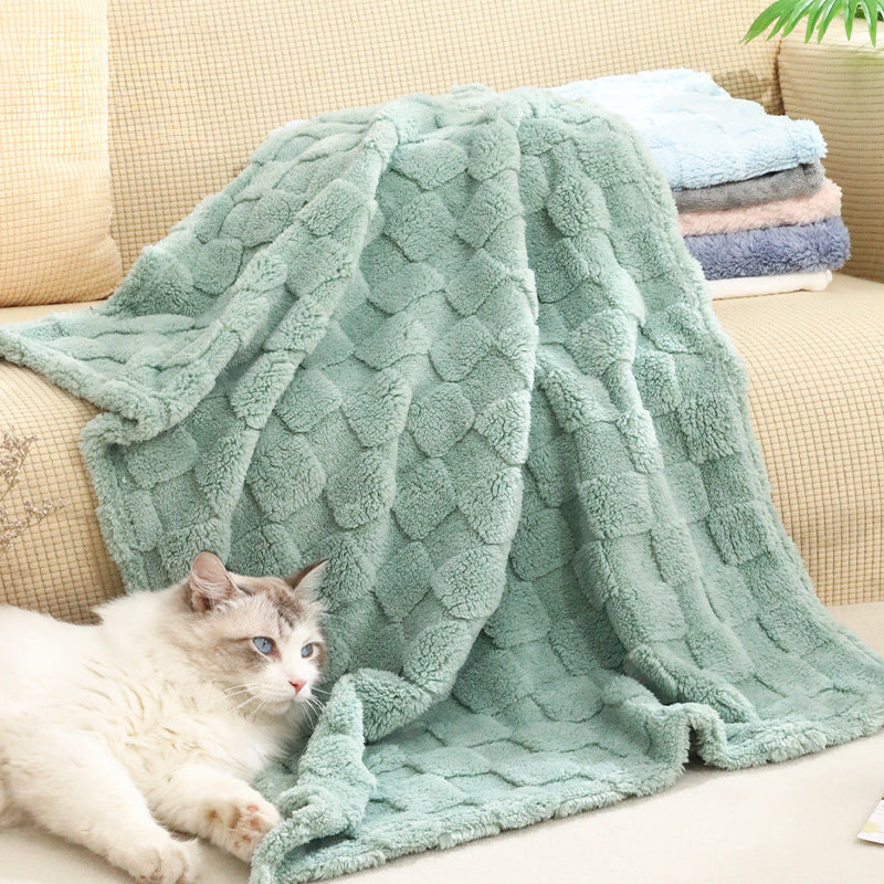 Reversibles Cozy Fleece Blanket Brehn
