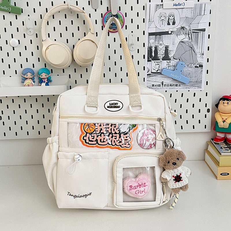 Stylische Mehrfach-Taschen Tote Bag