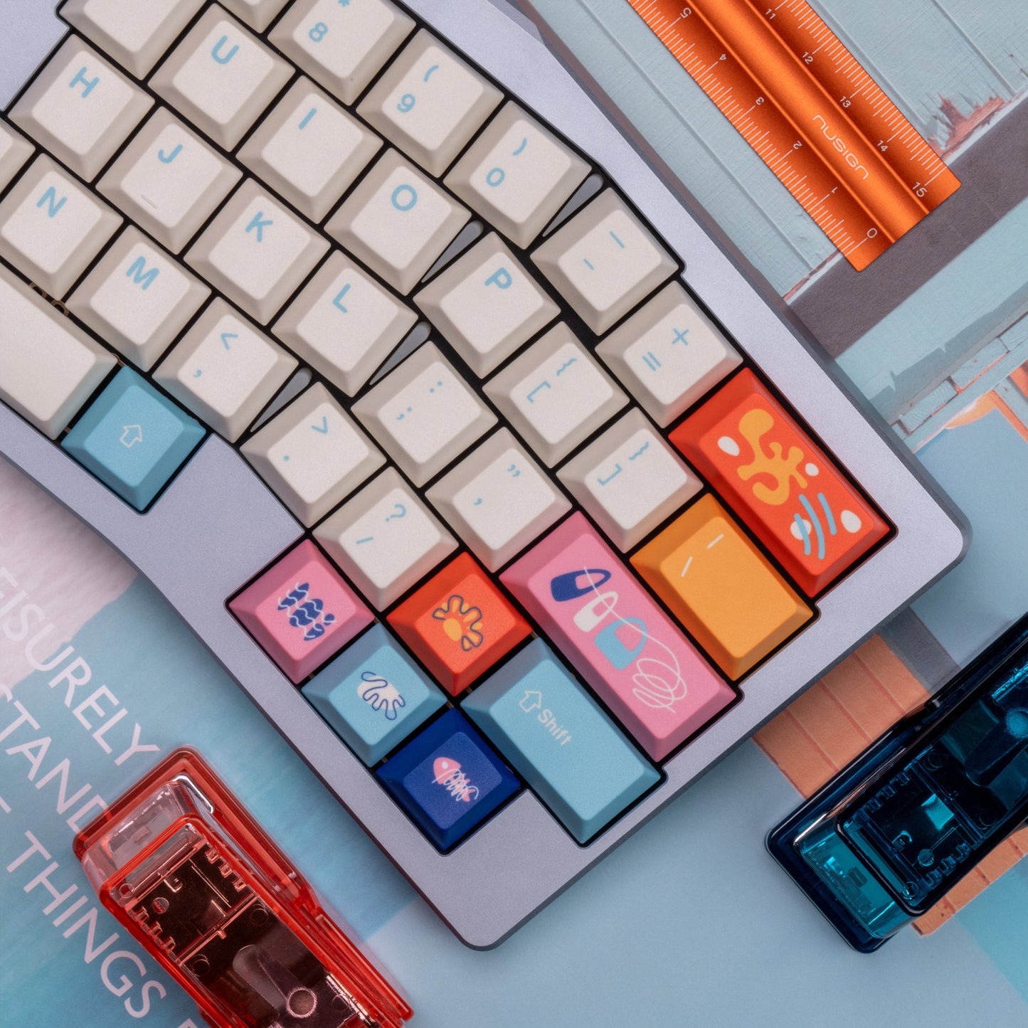 Anpassbare mechanische Tastatur Brehn