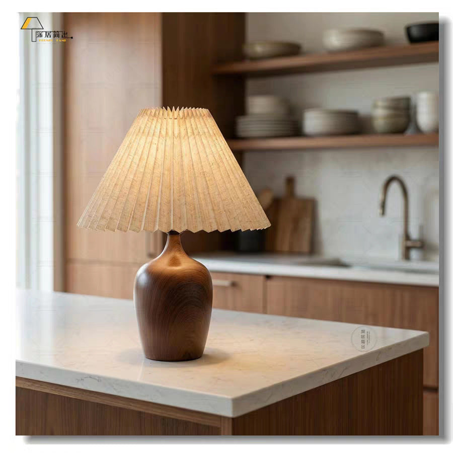 Moderne Gefaltete Papier Schatten Tischlampe