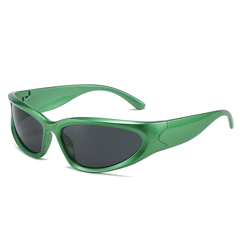 Damen sportliche Sonnenbrille mit ergonomischem Design und polarisierenden Gläsern Brehn