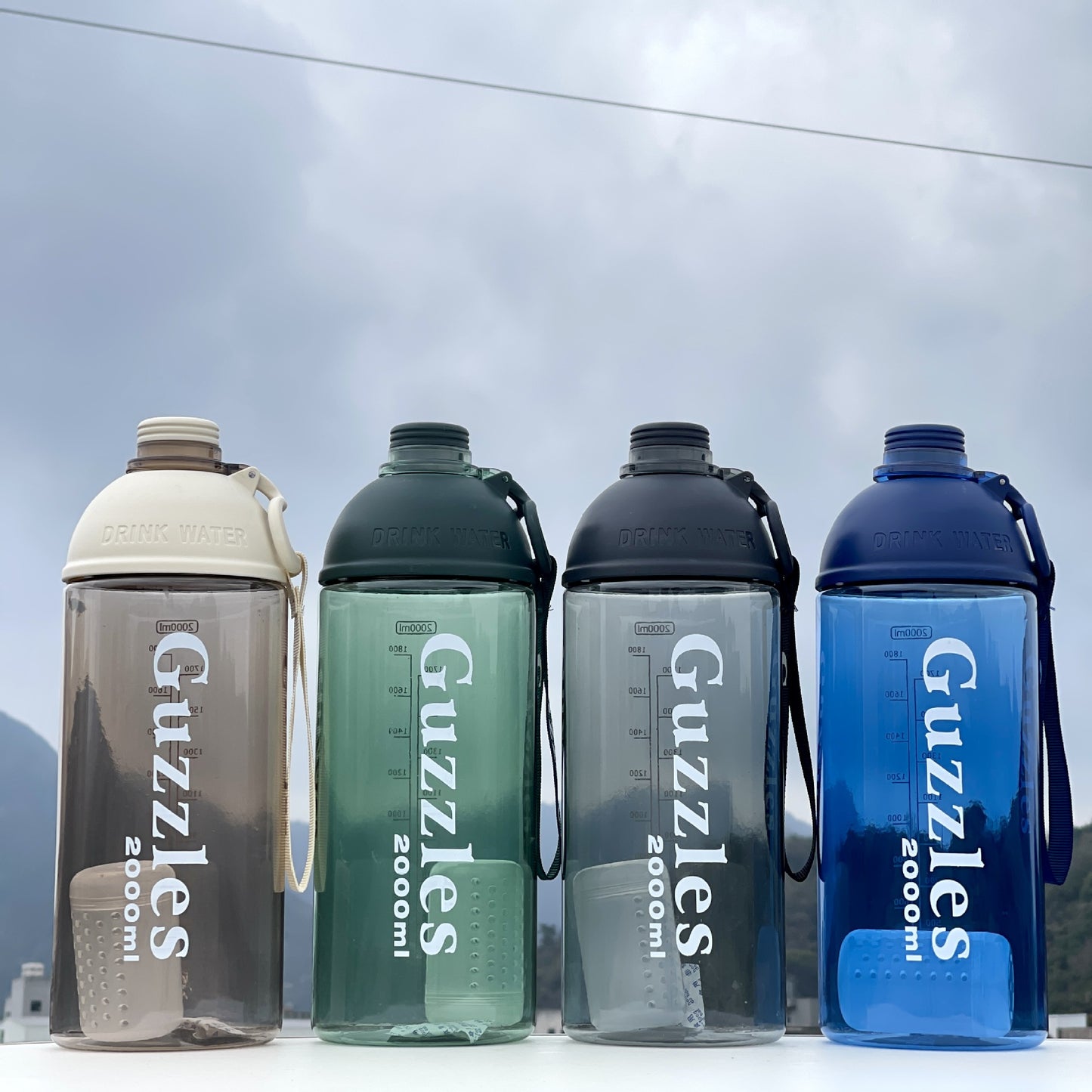 Unisex Großvolumen Trinkflasche Brehn