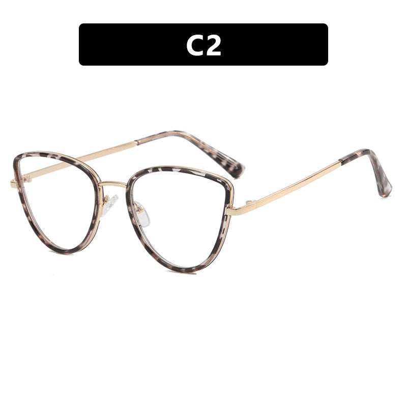 Damen extravagant geformte Brille Brehn