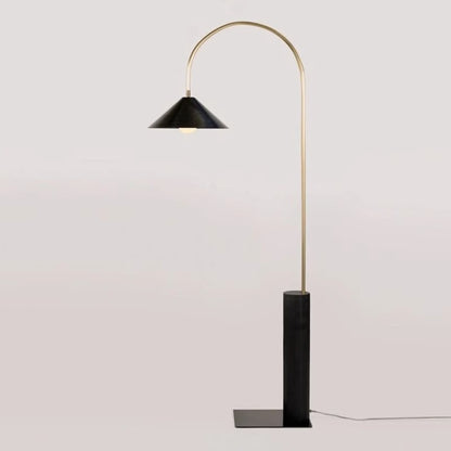 Moderne Bogen-Stehlampe mit einzigartigem Lampenschirm-Design