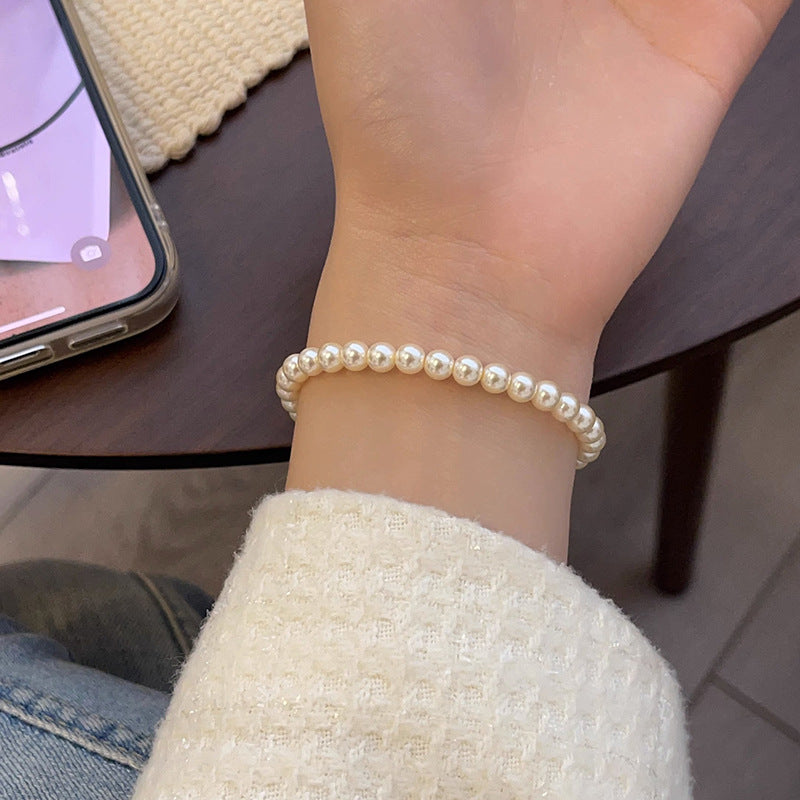 Elegante Perlenarmband Brehn