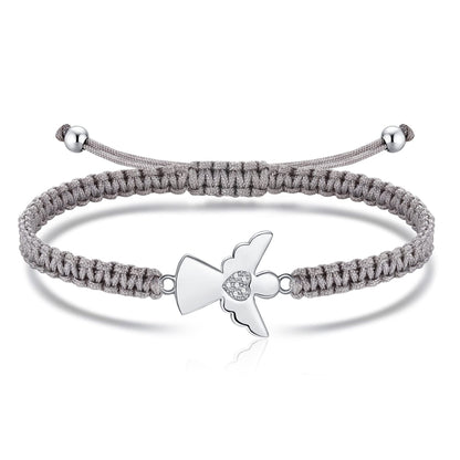 Verstellbares Engel Charm Armband Brehn