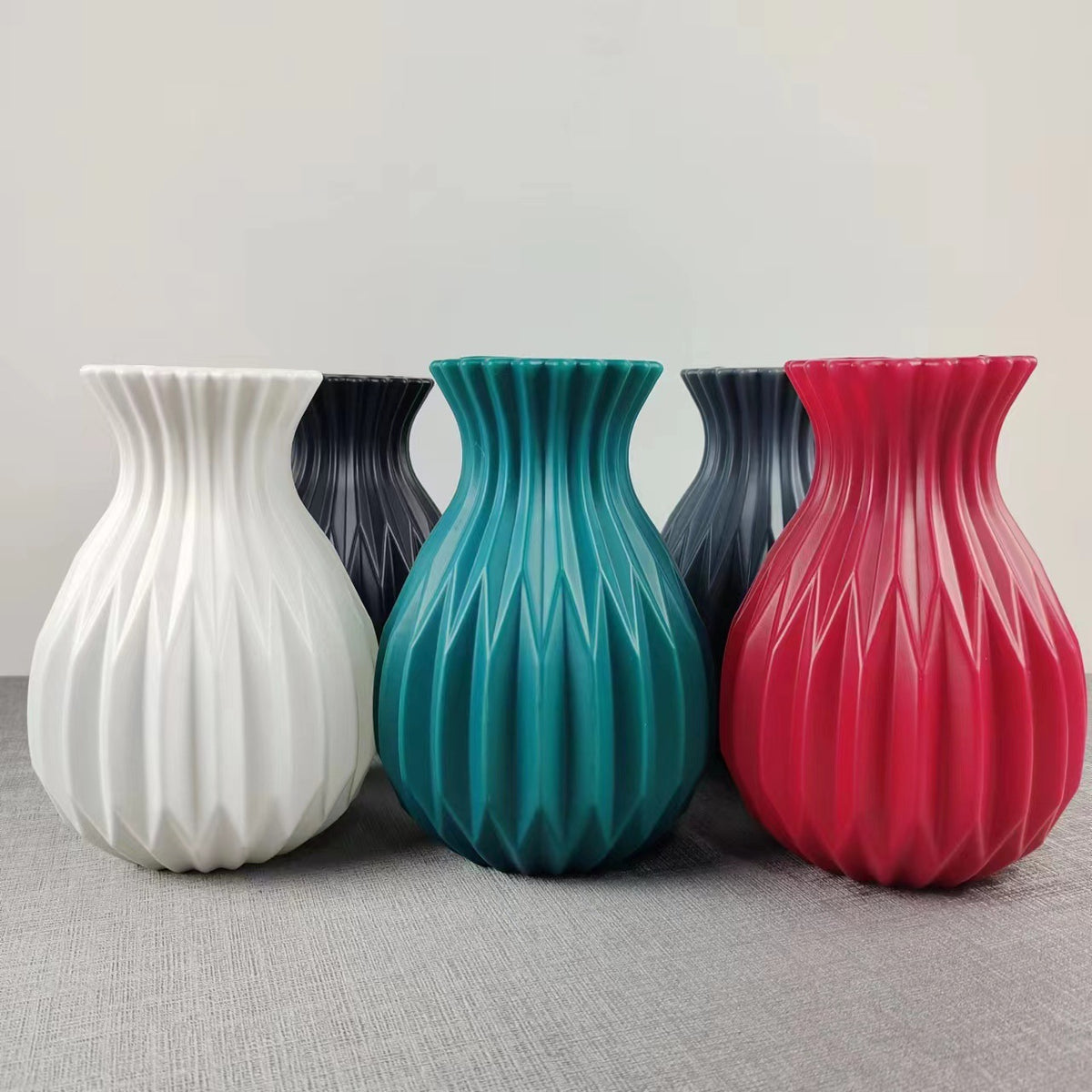 Moderne dekorative strukturierte Vase Brehn