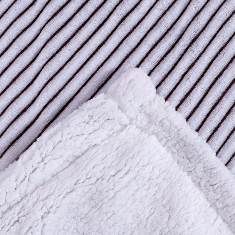 Damen luxuriöse und weiche Kuscheldecke mit samtiger Oberfläche Brehn