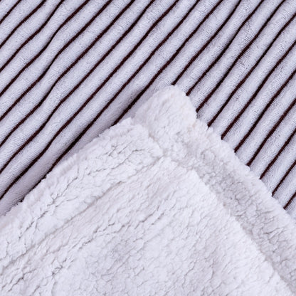Damen luxuriöse und weiche Kuscheldecke mit samtiger Oberfläche Brehn