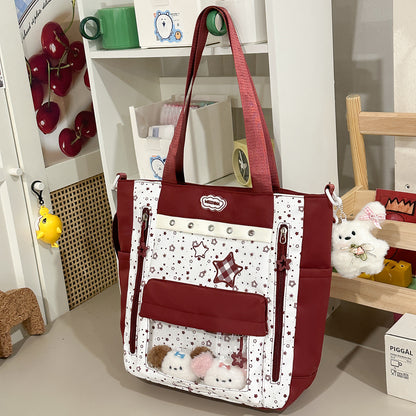 Transparente Taschen-Rucksack Brehn