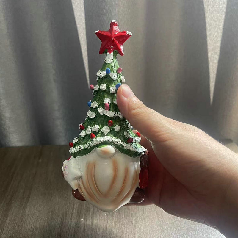 Dekorative Weihnachtsmann Statue Brehn
