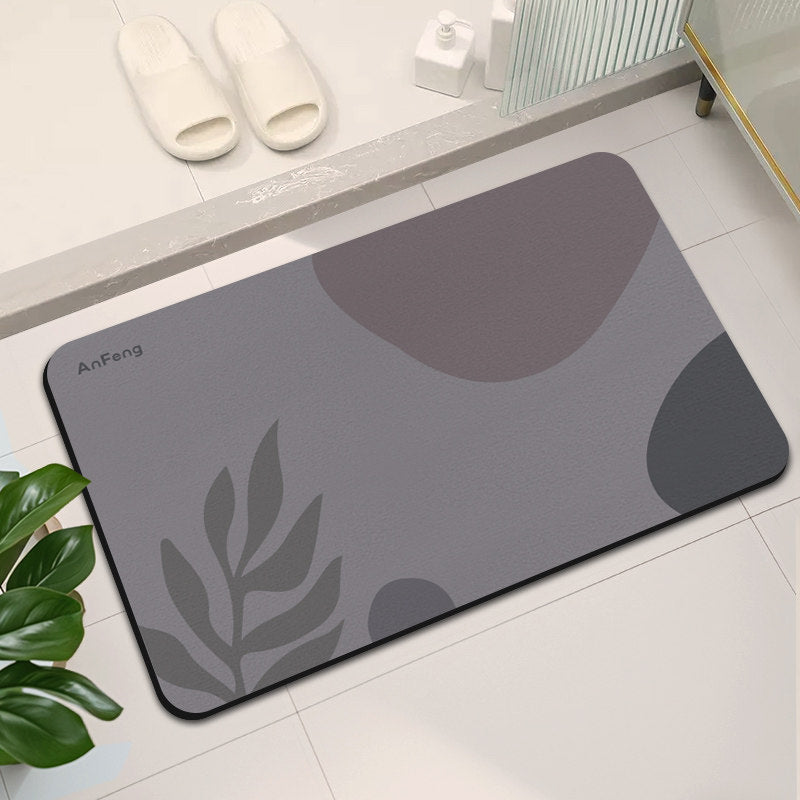 Stylische abstrakte Design Badematte