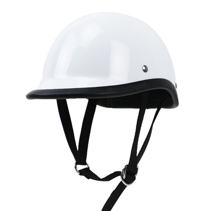 Klassischer Cruiser Motorrad Sicherheitshelm Brehn