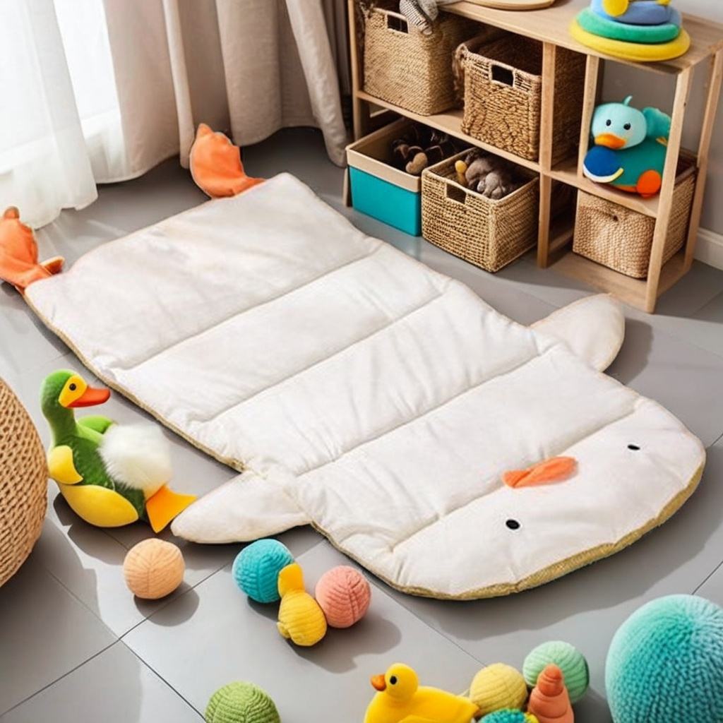 Entenförmiges Hundebett