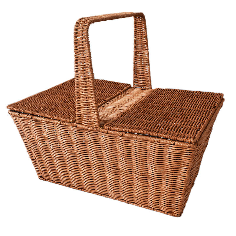 Handgewebter Picknickaufbewahrungskorb Brehn