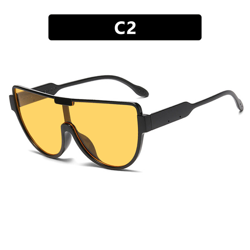 Damen futuristische Sonnenbrille im sportlichen Design Brehn