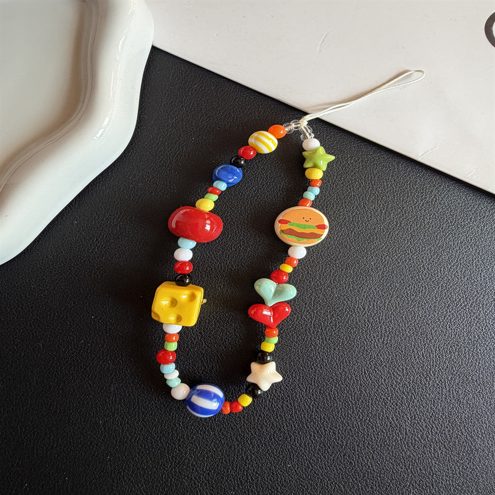 Verspielt Themed Perlen Brillenhalter Brehn