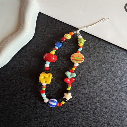 Verspielt Themed Perlen Brillenhalter Brehn