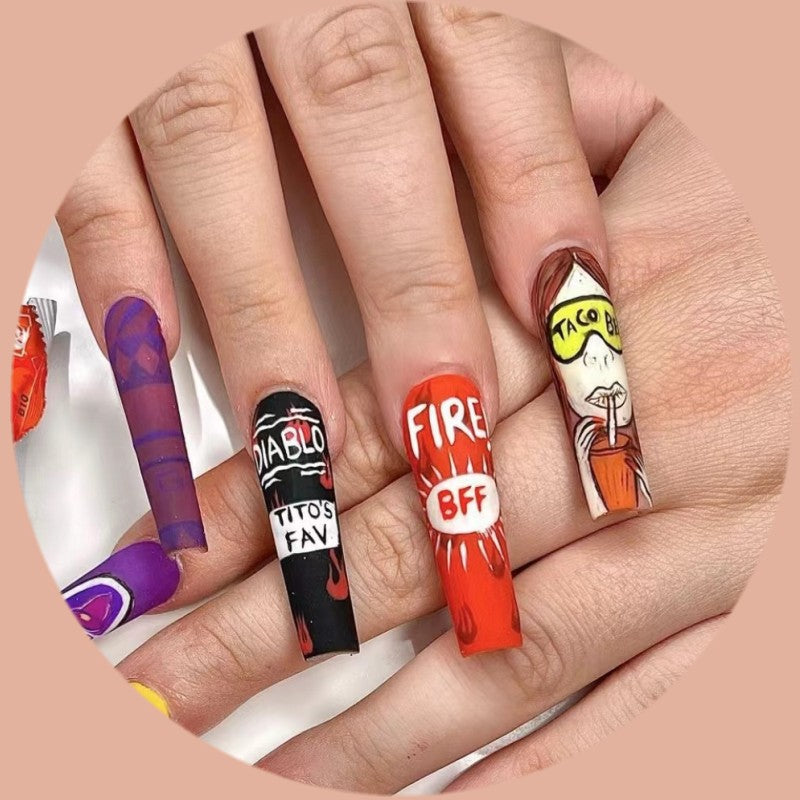 Kreative Nagelspitzen Kunstnägel Brehn