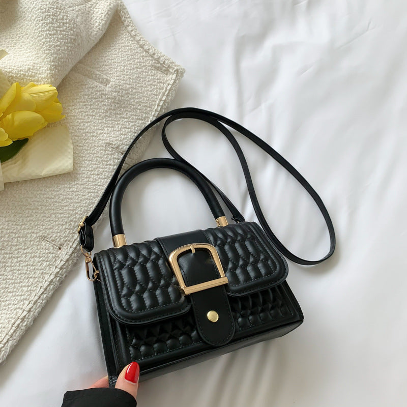 Gesteppt Strukturierte Handtasche