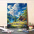 Scenic Waterfall Canvas Kunstdruck Brehn