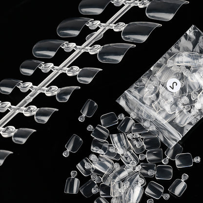 Professionelle klare Gel-Zehennagelspitzen Brehn