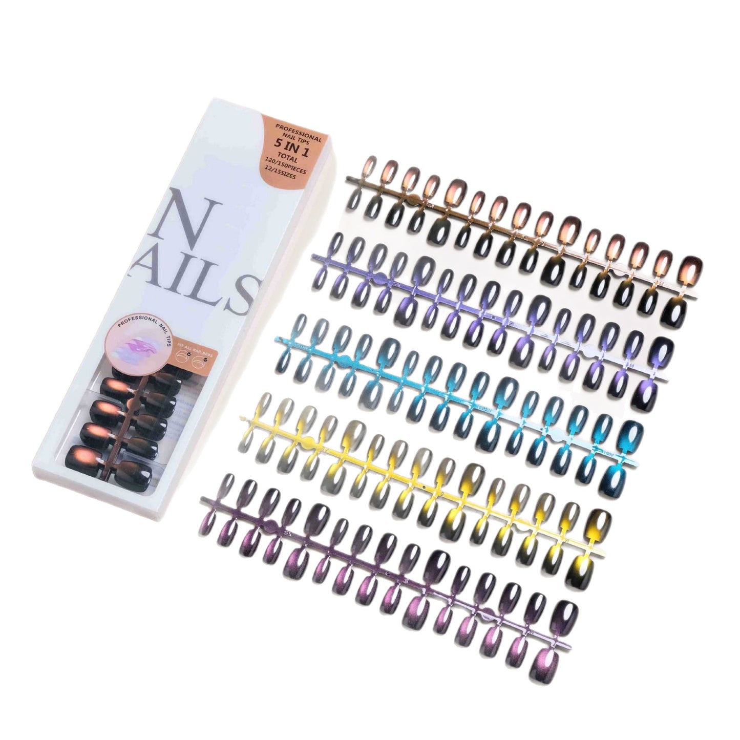 Professionelles Press-On Nagelset Brehn