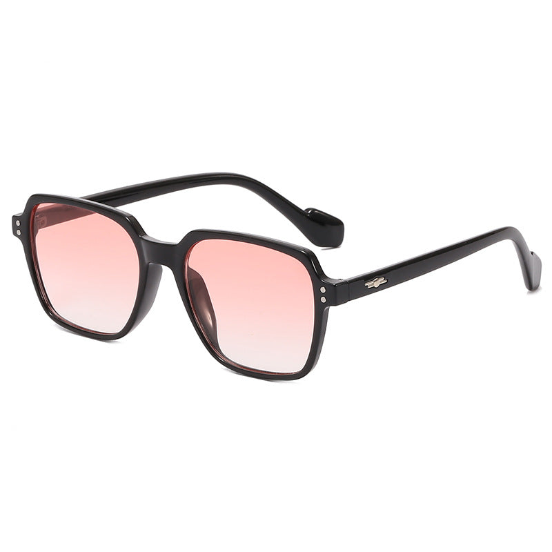 Damen quadratische Brille mit transparentem Rahmen und stylischem Design Brehn