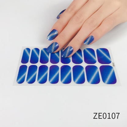Glitzerverlauf Nagelüberzüge