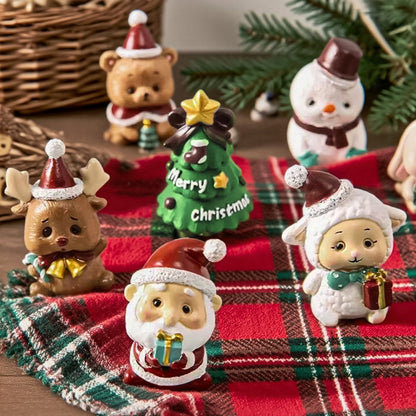 Dekorative Weihnachtsfigur im Schafdesign Brehn