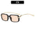 Elegante Rechte Rahmen Sonnenbrille
