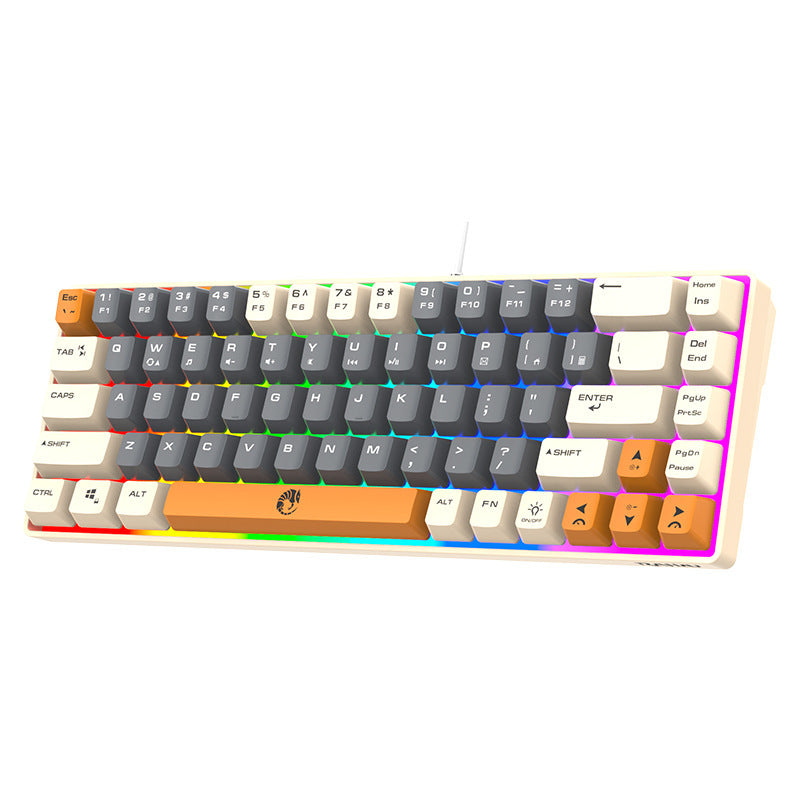 Kompakte drahtlose mechanische Tastatur Brehn