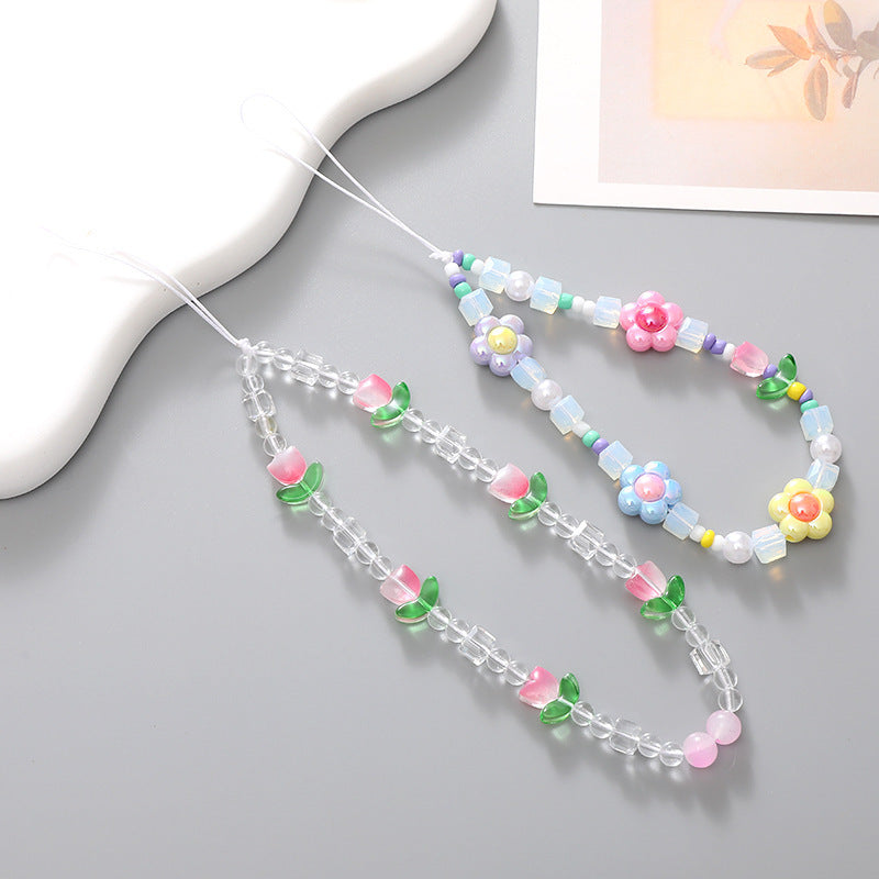 Floral Perlen Brillenhalter Brehn