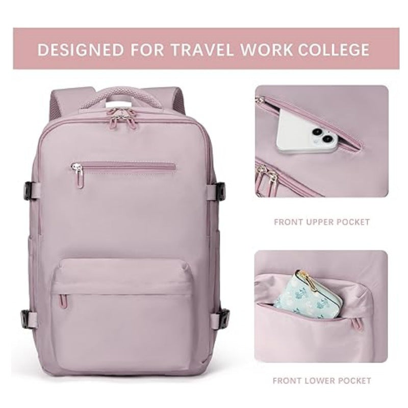 Vielseitiger Rucksack mit Ergonomischem Design und Zahlreichen Fächern Brehn