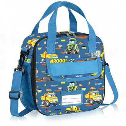 Bau-Themen Lunch Tasche