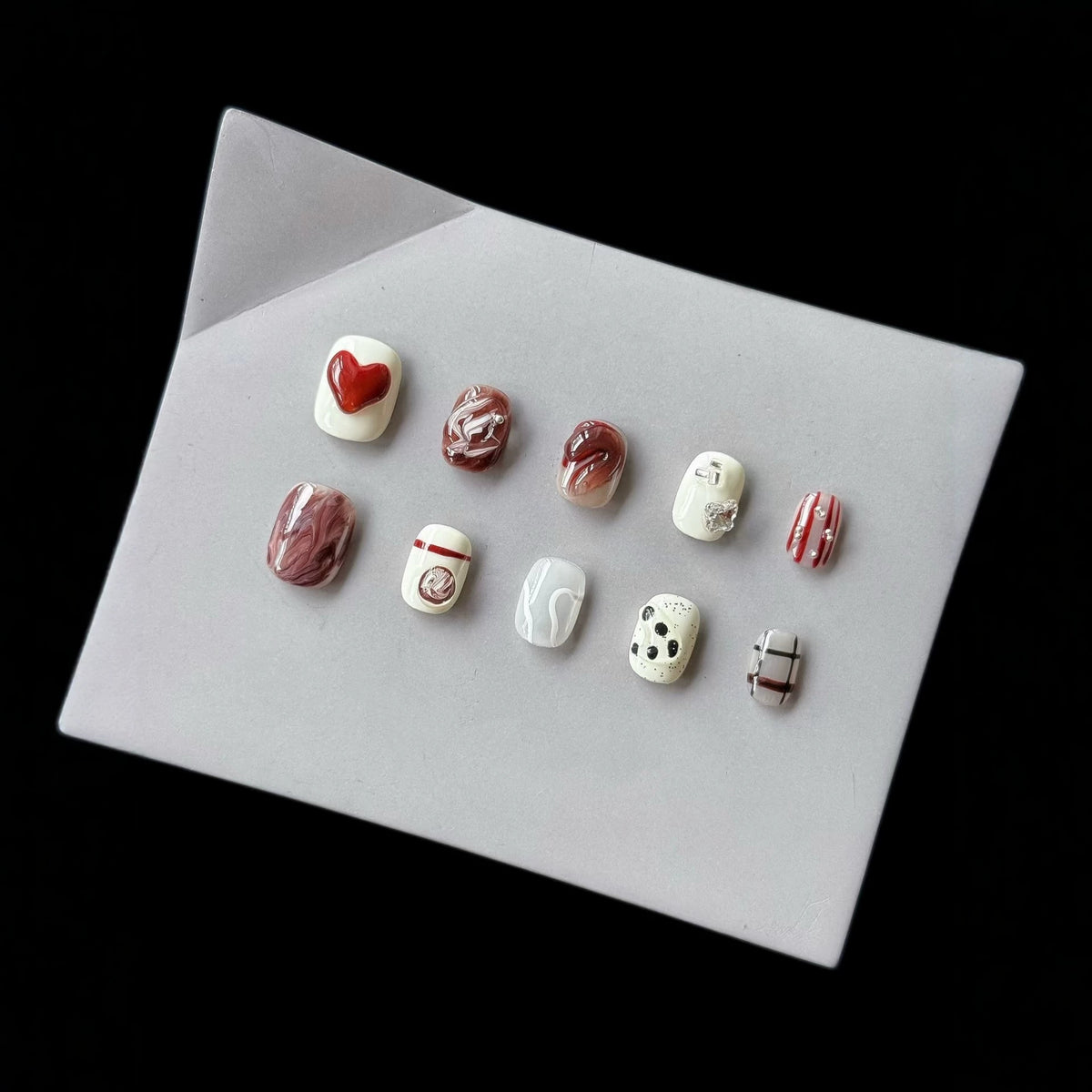 Kreatives Press-On Nagelkunst Set