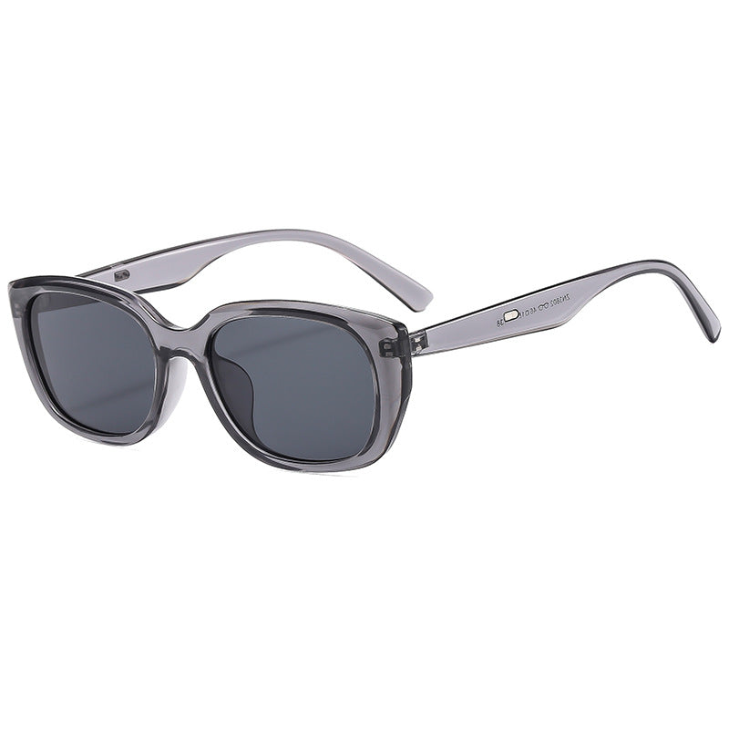 Damen modische oversized Sonnenbrille mit stilvollem Kunststoffrahmen Brehn