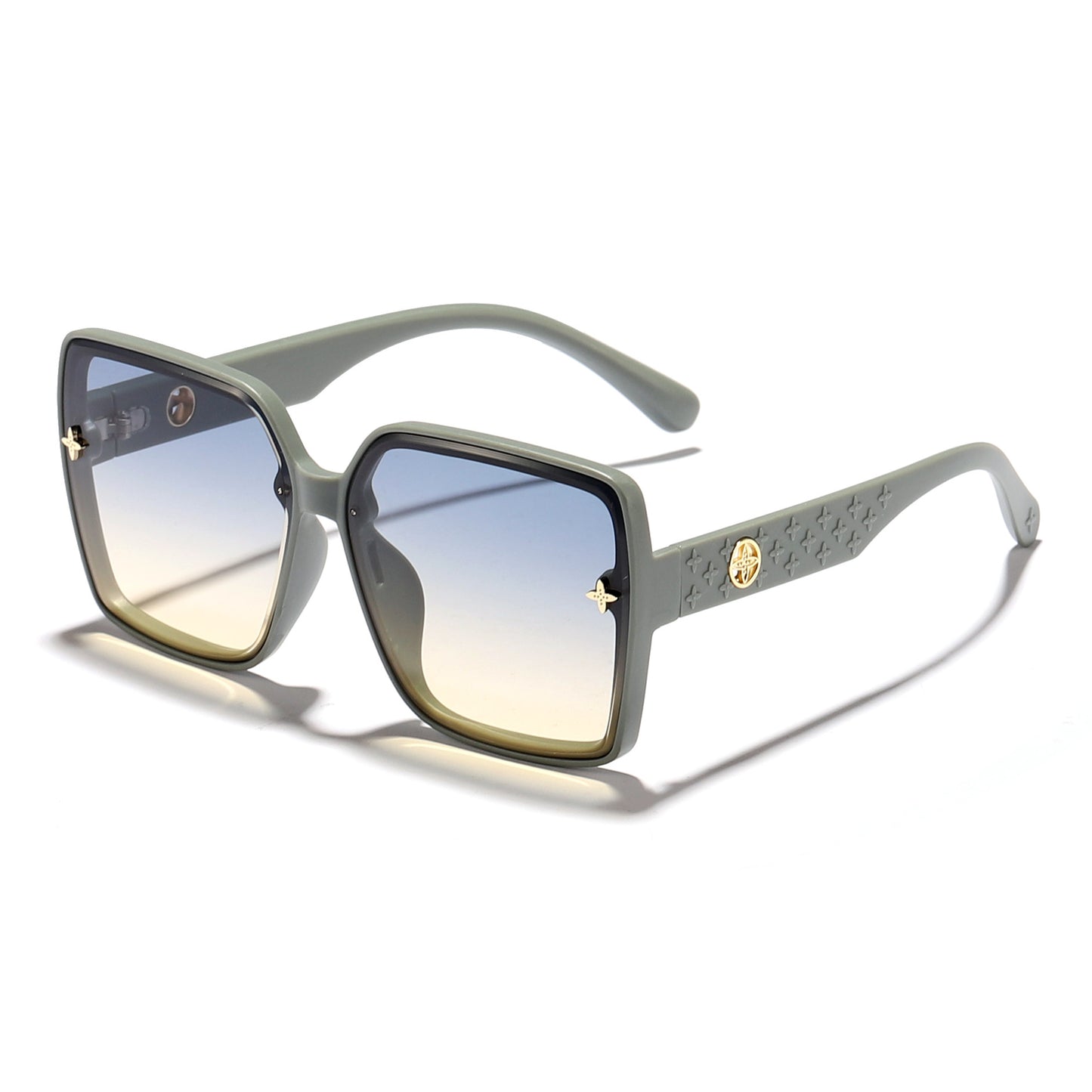 Damen oversized quadratische Sonnenbrille mit elegantem Design Brehn