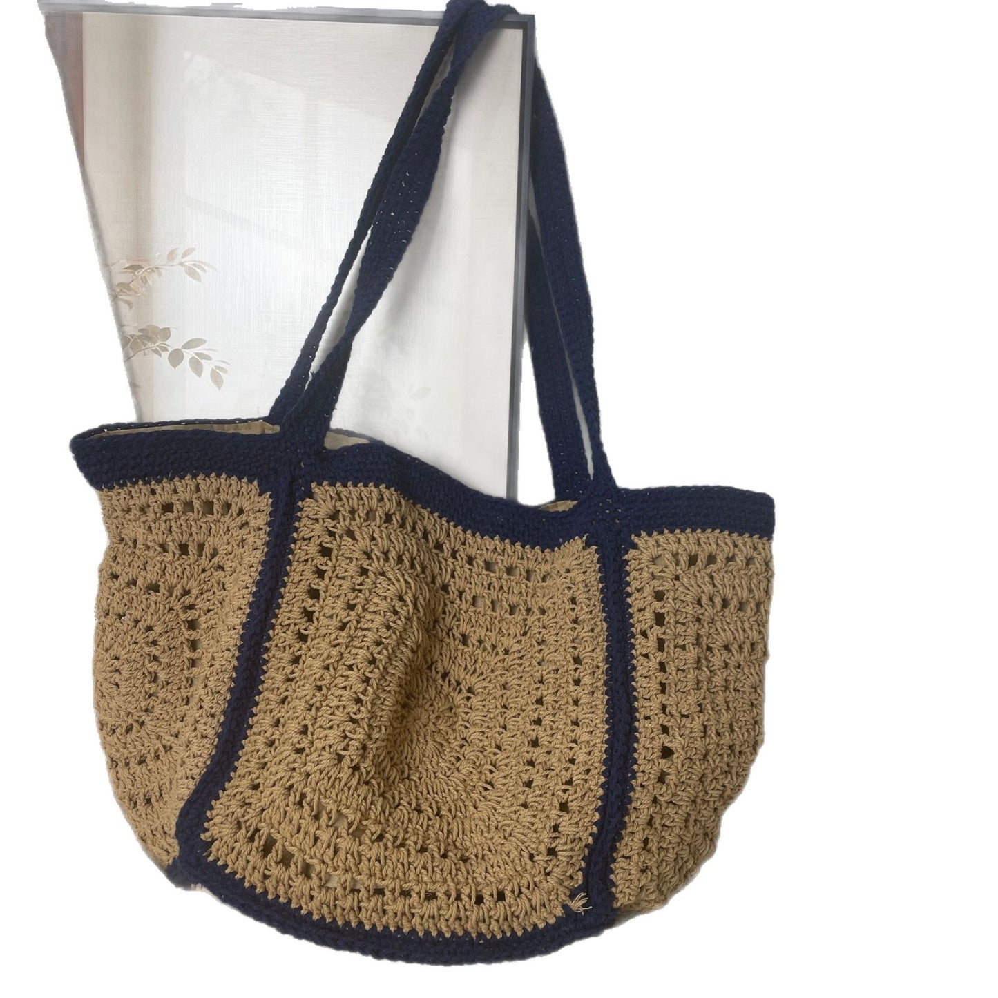 Handgefertigte Stricktasche Brehn