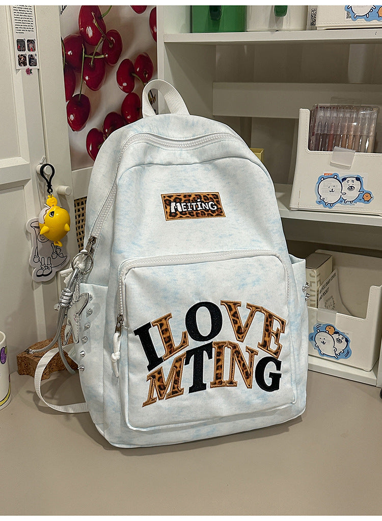 Chic lässiger Canvas-Rucksack Brehn